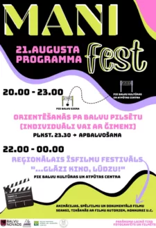 Jauniešu festivāls “MANIfest”