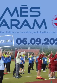 Valmierā norisināsies sporta spēles “MĒS VARAM 2026”