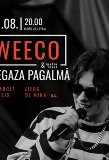 WEECO & īpašie viesi: hiphopa koncerts Pegaza Pagalmā