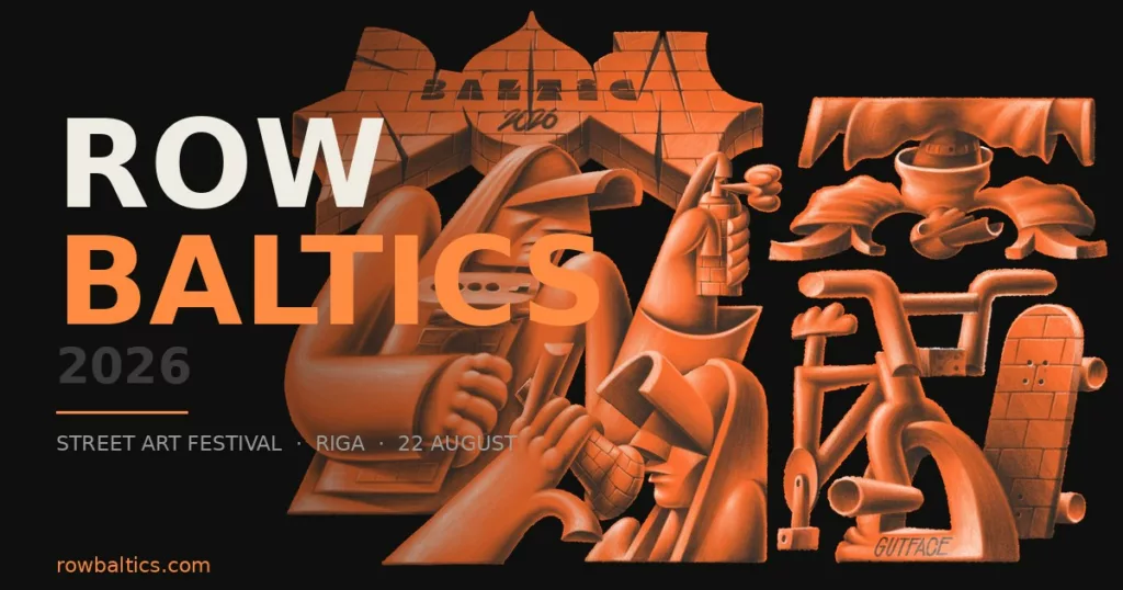 Ielu mākslas festivāls ROW BALTICS 2026