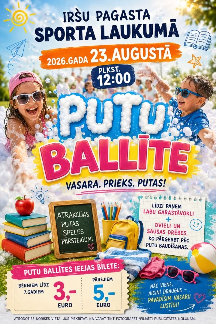 Putu ballīte Iršos