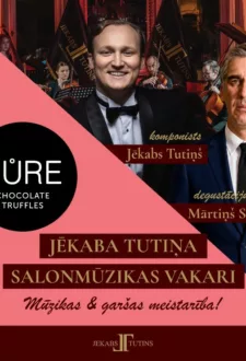 Benjamiņu nama salonmūzikas vakars | J. TUTIŅŠ & PURE CHOCOLATE