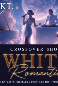 Muzikāls krosovers šovs sveču gaismā — “White Romantic”