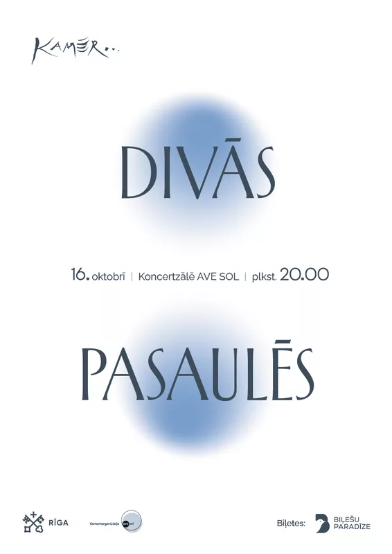 Koncerts “Divās pasaulēs”