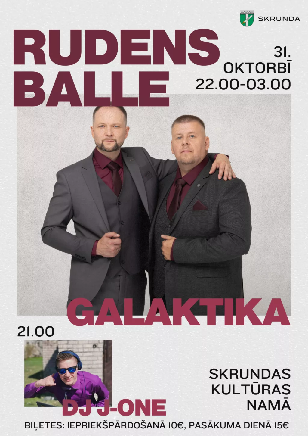 Rudens balle kopā ar grupu “Galaktika”