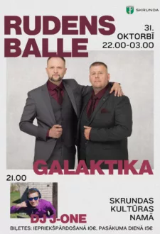 Rudens balle kopā ar grupu “Galaktika”
