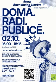 Domā. Radi. Publicē.