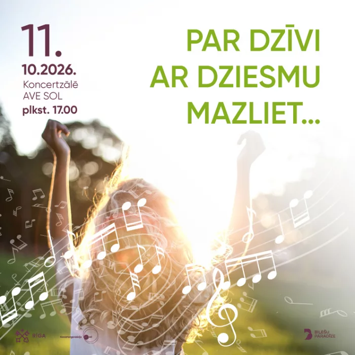 Koncerts “Par dzīvi ar dziesmu mazliet …”