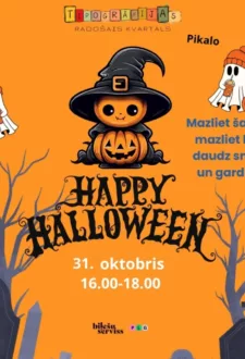 Bērnu pasākums. HALOWEEN