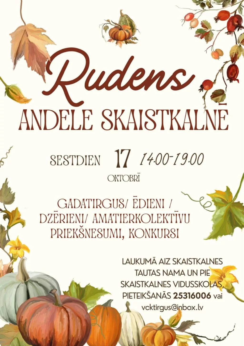 Rudens ANDELE Skaistkalnē