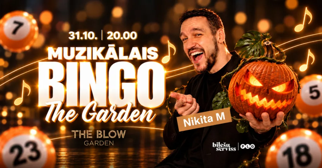 Muzikālais bingo – Halloween Edition
