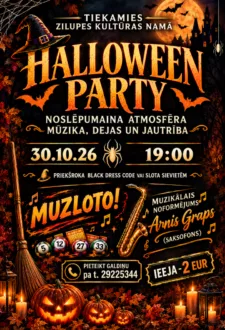 Halovīna ballīte Zilupes KN