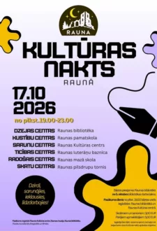 “Kultūras nakts” Raunā