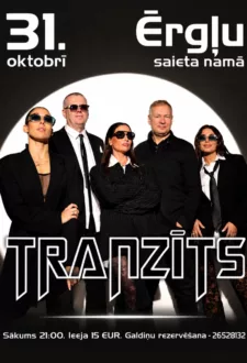 Grupas “TRANZĪTS” koncerts – balle Ērgļos
