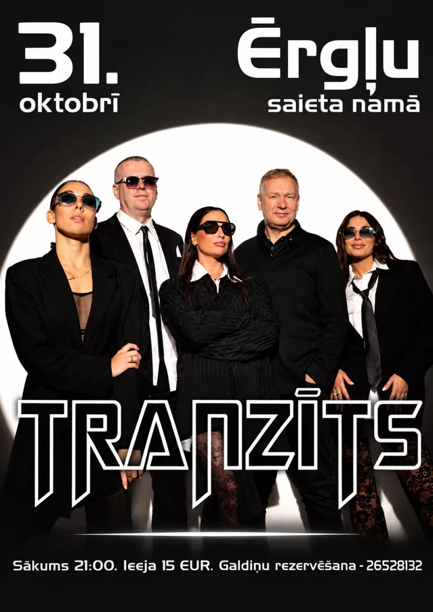 Grupas “TRANZĪTS” koncerts – balle Ērgļos