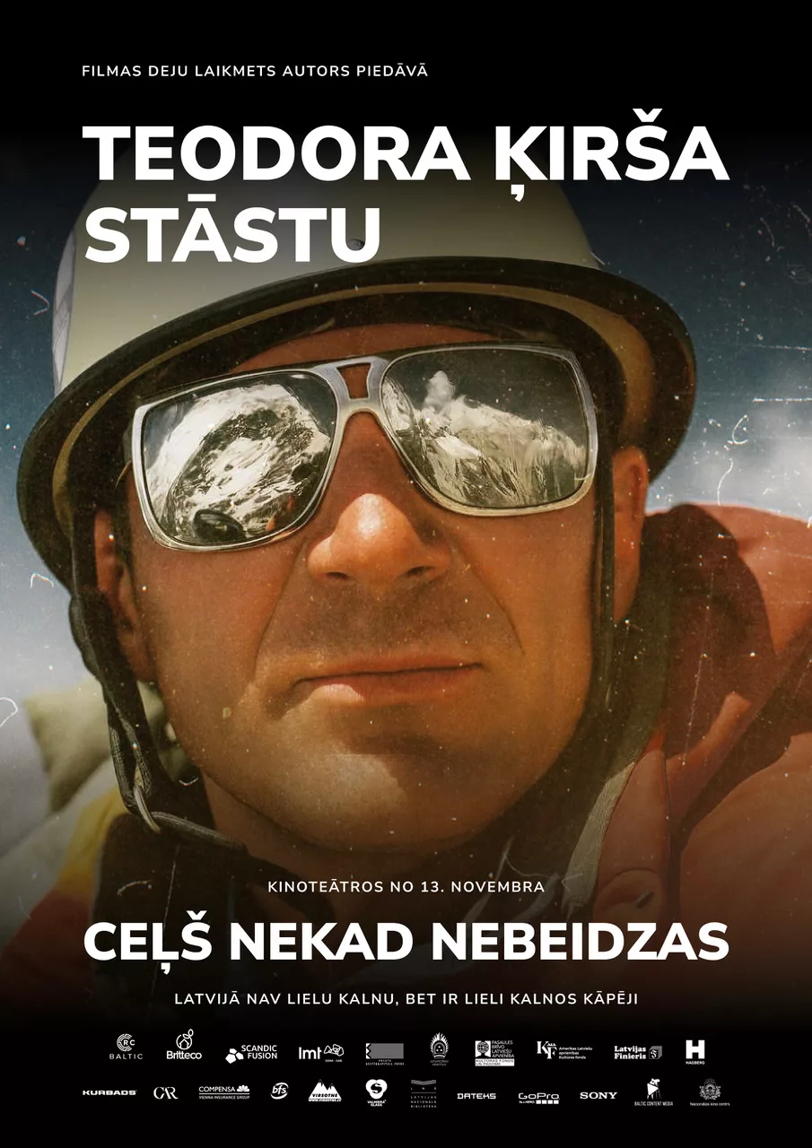 Filma par Teodoru Ķirsi “Ceļš nekad nebeidzas” kino