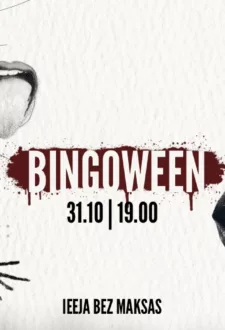 BINGOWEEN – halovīna bingo Pegaza Viesistabā