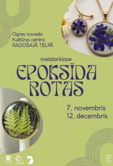 Meistarklase EPOKSĪDA ROTAS